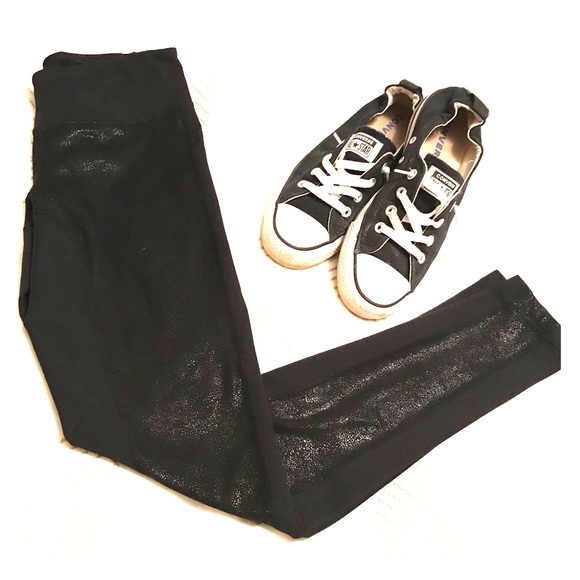 Zella Pants - Zella Shimmer Block Legging Black XS